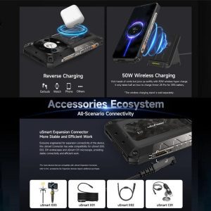 Điện thoại bền bỉ Ulefone Armor 28 Pro 5G, 16GB+512GB, Camera chụp đêm, 10600mAh, 6,67 inch + 1,04 inch Android 15 MediaTek Dimensity 7300 Octa Core, Mạng: 5G, NFC 49 Ulefone Armor 28 Pro 5