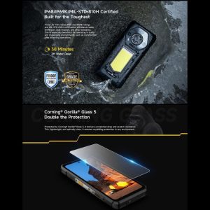 Ulefone Armor 30 4G, 12GB+512GB, Camera chụp đêm, Điện thoại chắc chắn IP68/IP69K, 6,95 inch Android 15 MediaTek Helio G100 Octa Core, NFC, OTG 38 Ulefone Armor 30 14