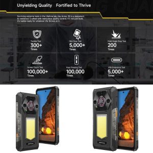 Ulefone Armor 30 4G, 12GB+512GB, Camera chụp đêm, Điện thoại chắc chắn IP68/IP69K, 6,95 inch Android 15 MediaTek Helio G100 Octa Core, NFC, OTG 45 Ulefone Armor 30 21