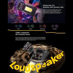 Ulefone Armor 30 4G, 12GB+512GB, Camera chụp đêm, Điện thoại chắc chắn IP68/IP69K, 6,95 inch Android 15 MediaTek Helio G100 Octa Core, NFC, OTG 31 Ulefone Armor 30 7