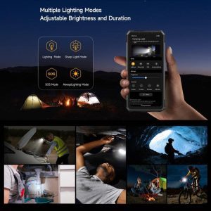 Điện thoại máy chiếu Ulefone Armor 34 Pro 5G, 16GB+512GB, Camera chụp đêm, pin 25500mAh, IP68/IP69K, 6,95 inch Android 15 MediaTek Dimensity 7300 Octa Core, NFC, OTG 46 Ulefone Armor 34 Pro 11