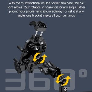 Giá đỡ kẹp điện thoại Ulefone Armor Mount Pro AM02 gắn tay cầm xe đạp xe khác 23 Ulefone Armor Mount Pro AM02 3