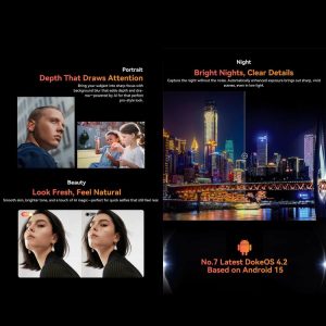 Blackview FORT 1, 10000mAh 6.56 inch Android 15 Unisoc UMS9230E T615 Octa Core, Mạng: 4G, OTG, NFC 44 Blackview FORT 1 14