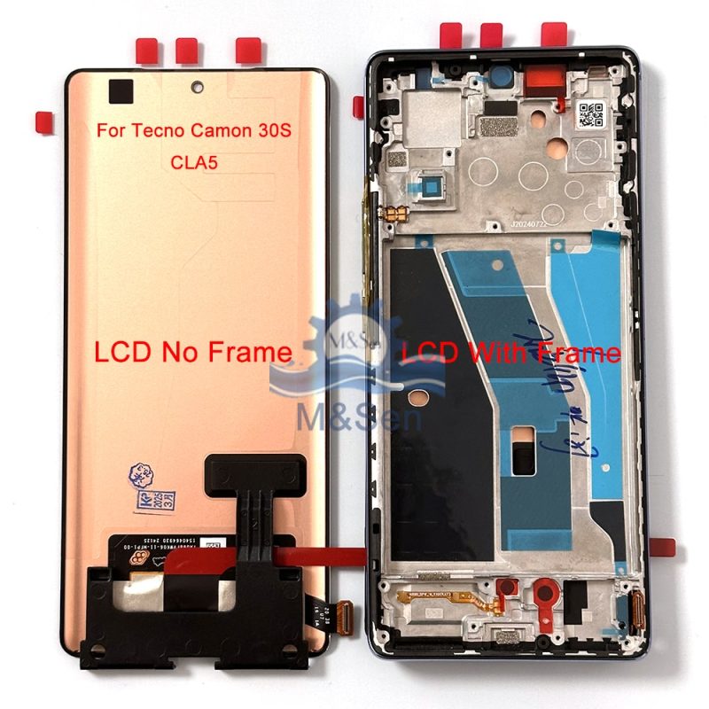 Màn hình Tecno Camon 30s Pro CLA6 AMOLED nguyên bản và bộ số hoá đầy đủ - Ảnh 4