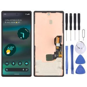 Màn hình Google Pixel 6A GX7AS GB62Z G1AZG bao gồm cả khung cáp vân tay