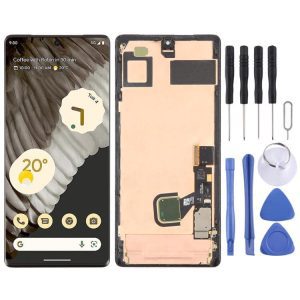 Màn hình Google Pixel 7 Pro GP4BC GE2AE bao gồm cả khung cáp vân tay