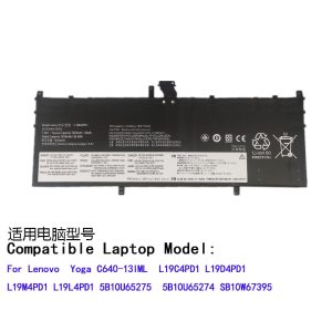 Pin Lenovo Yoga C640-13IML L19D4PD1 L19C4PD1/M4PD1/L4PD1 5B10U65275