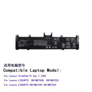 Pin Lenovo P1 gen7 SB11M37549 L23D4P70 L23C4P70