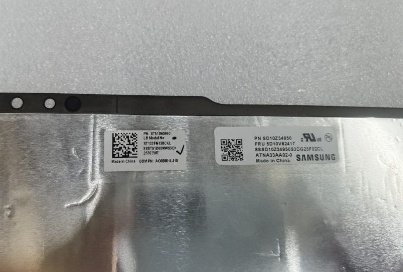 Màn hình Lenovo Z13 Gen2 Yoga C13 ATNA33AA02-0 OLED 2.8K kiểm tra độ phân giải khác nhau - Ảnh 4