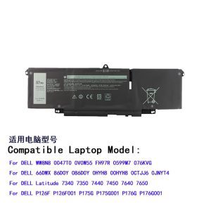 Pin Dell Latitude 7340 7440 7640 7440 7650 66DWX WW8N8
