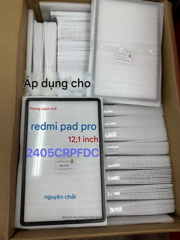 Mặt kính Xiaomi Redmi PAD PRO Poco Pad 12.1 inch 2405CRPFDC/CPCFBG 24074RPD2C 23073RPFDC