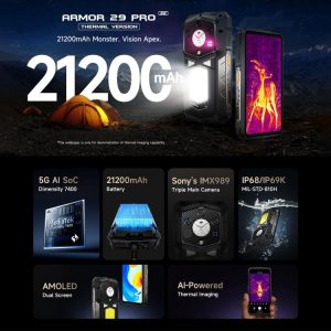 Pin Ulefone Armor 29 Pro 21200mAh 10 Ulefone Armor 29 Pro 18