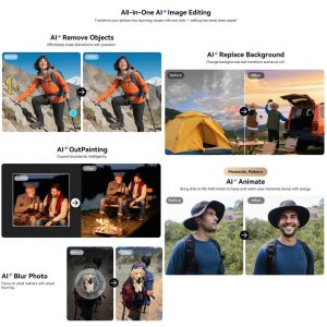 Điện thoại Máy chiếu Blackview XPLORE 2 độ sáng 90nit Camera chụp đêm,20000mAh 6.73 inch Amoled, Android 15 Dimensity 8300 MT6897 Octa Core, Mạng: 5G, OTG, NFC 19 Blackview XPLORE 2 1 1