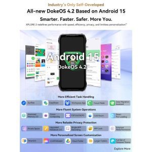 Blackview XPLORE 2, 20000mAh, 6.73 inch Android 15 Dimensity 8300 MT6897 Octa Core, Mạng: 5G, OTG, NFC 25 Blackview XPLORE 2 2