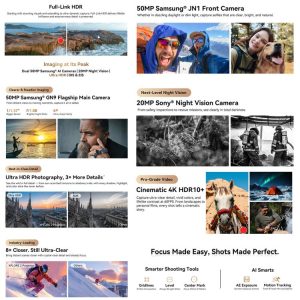 Điện thoại Máy chiếu Blackview XPLORE 2 độ sáng 90nit Camera chụp đêm,20000mAh 6.73 inch Amoled, Android 15 Dimensity 8300 MT6897 Octa Core, Mạng: 5G, OTG, NFC 26 Blackview XPLORE 2 8 1