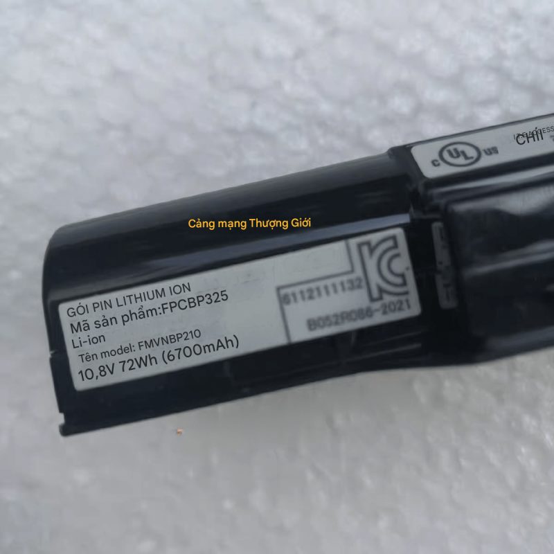 Pin Fujitsu SH772 T1010 P772 P771 FPCBP325 FMVNBP210 - Ảnh 2