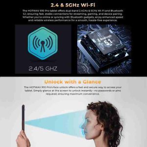 Máy tính bảng HOTWAV Tab R10 Pro IP68/IP69K siêu bền,10800mAh, 8GB+256GB, màn hình 10.1 inch, Android 14, chip Unisoc T606 Octa Core, mạng 4G, phiên bản toàn cầu có Google Play 33 HOTWAV Tab R10 Pro 22