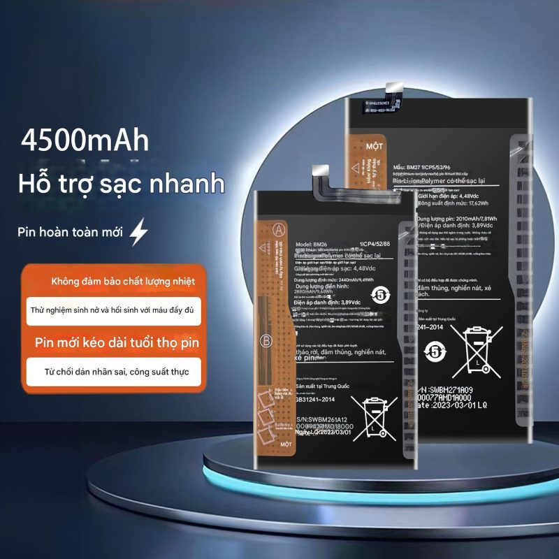 Pin Xiaomi Mi MIX Fold 2 BM26 BM27 7 Pin Xiaomi Mi MIX Fold 2 BM26 BM27