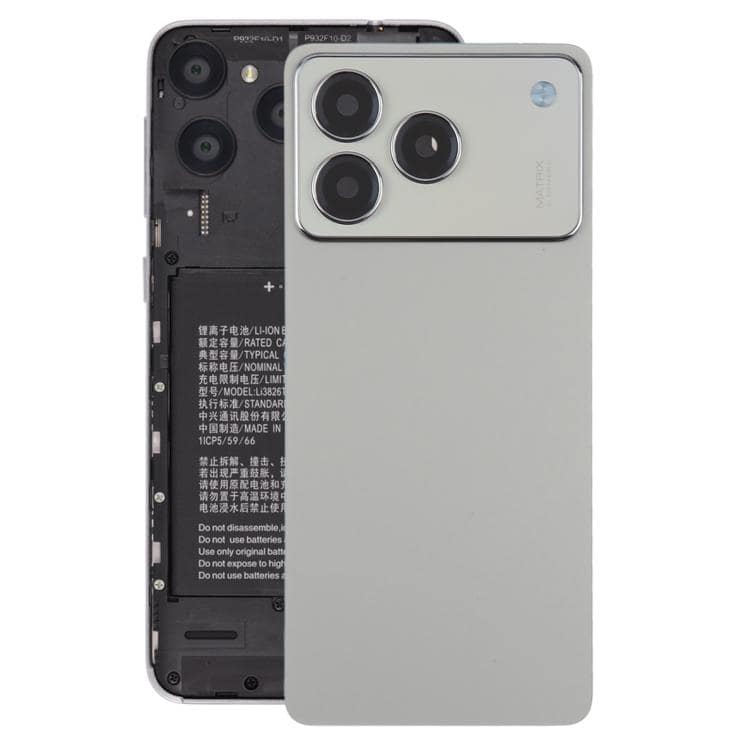 Vỏ lưng ZTE Blade A76 4G lưng nhựa kèm ống kính camera 3 Vỏ lưng ZTE Blade A76 4G