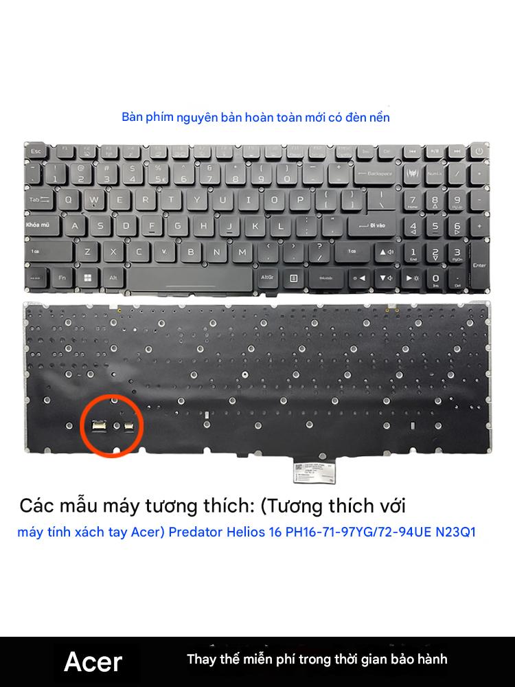 Bàn phím Acer Predator Helios 16 PH16-71-97YG PH16-72-94UE N23Q1 bàn phím US 2 Bàn phím Acer Predator Helios 16 PH16-71-97YG PH16-72-94UE N23Q1