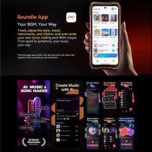 Blackview XPLORE 1 5G, 20000mAh, 6.78 inch Android 15 Dimensity 7050 MT8791V/HZA Octa Core, OTG, NFC 44 Blackview XPLORE 1 16