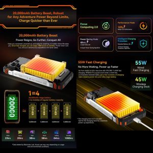 Pin Blackview XPLORE 1 20000mAh 9 Blackview XPLORE 1 19