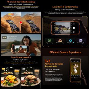 Blackview XPLORE 1 5G, 20000mAh, 6.78 inch Android 15 Dimensity 7050 MT8791V/HZA Octa Core, OTG, NFC 36 Blackview XPLORE 1 8