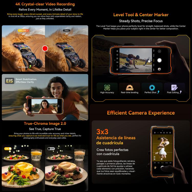 Blackview XPLORE 1 5G, 20000mAh, 6.78 inch Android 15 Dimensity 7050 MT8791V/HZA Octa Core, OTG, NFC 11 Blackview XPLORE 1 5G, 20000mAh, 6.78 inch Android 15 Dimensity 7050 MT8791V/HZA Octa Core, OTG, NFC - Ảnh 10