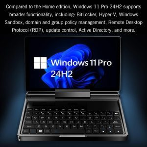 Máy tính chơi game cầm tay GPD MicroPC 2, 16GB + 512GB, 7 inch Windows 11 Pro Intel Core i3-N300 43 GPD MicroPC 2 6 3