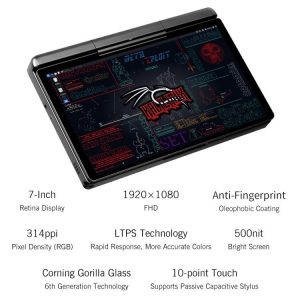 Máy tính chơi game cầm tay GPD MicroPC 2, 16GB + 512GB, 7 inch Windows 11 Pro Intel Core i3-N300 44 GPD MicroPC 2 6 4