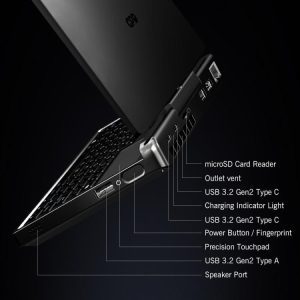 Máy tính chơi game cầm tay GPD MicroPC 2, 16GB + 512GB, 7 inch Windows 11 Pro Intel Core i3-N300 40 GPD MicroPC 2 7