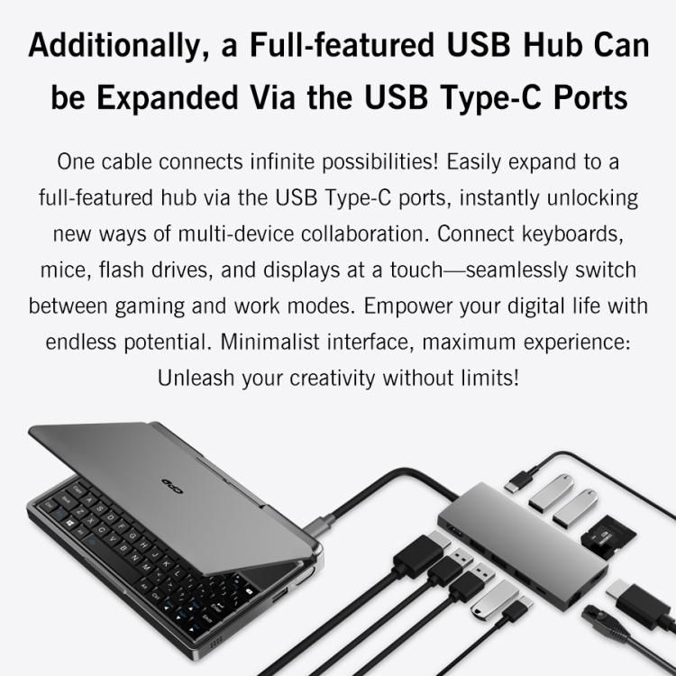 Máy tính chơi game cầm tay GPD MicroPC 2, 16GB + 512GB, 7 inch Windows 11 Pro Intel Core i3-N300 25 Máy tính chơi game cầm tay GPD MicroPC 2, 16GB + 512GB, 7 inch Windows 11 Pro Intel Core i3-N300 - Ảnh 23