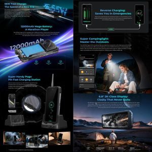 Alternative view of Pin HOTWAV Hyper 8 Pro 12000mAh