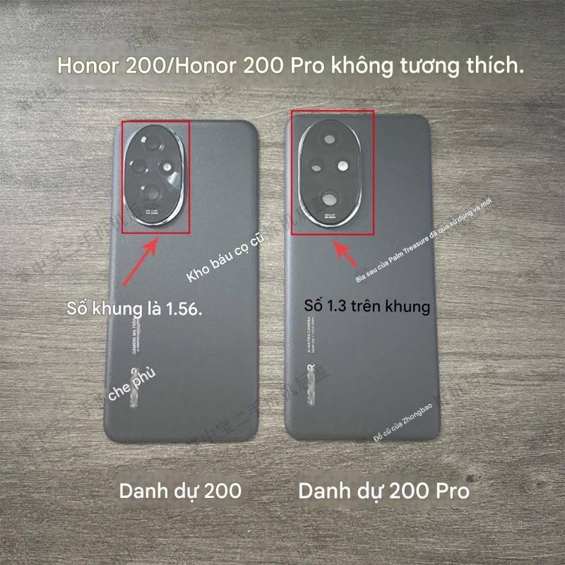 Vỏ lưng Honor 200 Pro