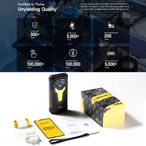 Ulefone Armor 34+ 5G ,16GB+512GB, Camera chụp đêm,25500mAh, Điện thoại bền bỉ IP68/IP69K, 6.95 inch Android 15 MediaTek Dimensity 7400X Octa Core,NFC, OTG 32 Ulefone Armor 34 2