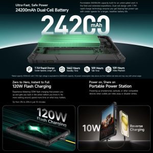 Alternative view of Pin Ulefone Armor Pad 5 Pro 24200mAh