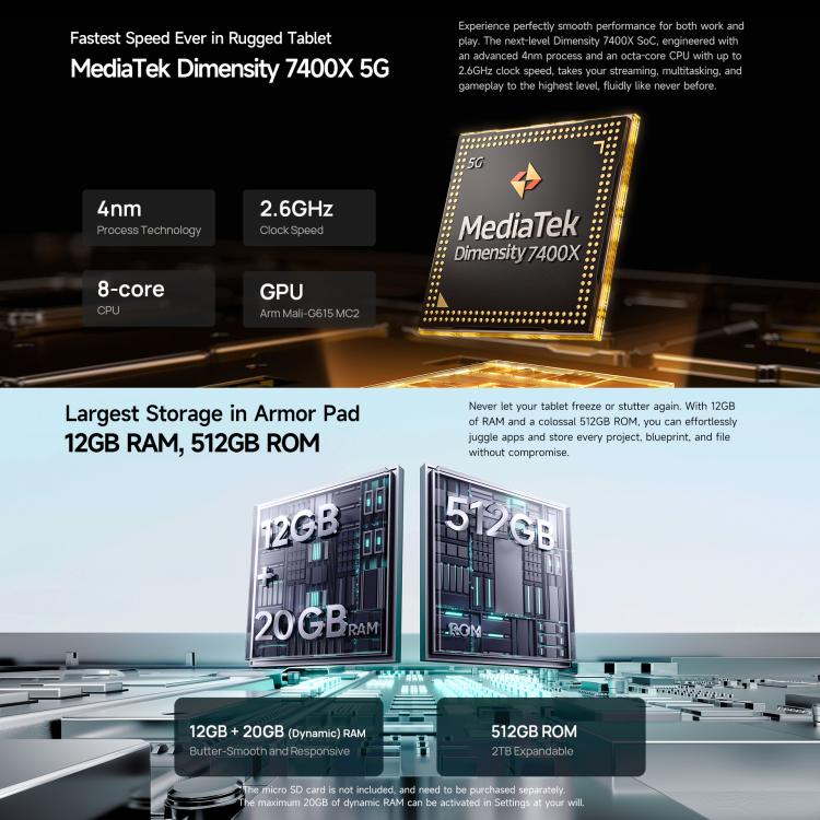 Máy tính bảng Ulefone Armor Pad 5 Ultra 5G tích hợp máy chiếu Projector, 24200mAh, 12GB+512GB, 11 inch Android 15 MediaTek Dimensity 7400X Octa Core 15 Máy tính bảng Ulefone Armor Pad 5 Ultra 5G tích hợp máy chiếu Projector, 24200mAh, 12GB+512GB, 11 inch Android 15 MediaTek Dimensity 7400X Octa Core - Ảnh 13