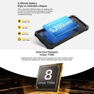 Pin Ulefone RugKing 3 Pro 5700mAh 9 Ulefone RugKing 3 Pro 9