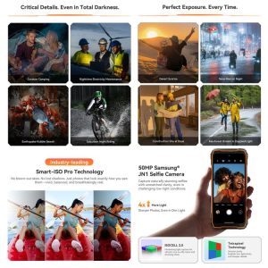 Blackview XPLORE X1 5G, 10000mAh, 12GB+256GB, 6.78 inch Android 15 Dimensity 7050 MT8791V/HZA Octa Core, OTG, NFC 35 Blackview XPLORE X1 13