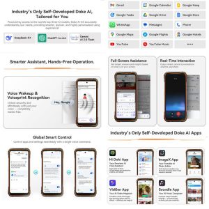 Blackview XPLORE X1 5G, 10000mAh, 12GB+256GB, 6.78 inch Android 15 Dimensity 7050 MT8791V/HZA Octa Core, OTG, NFC 26 Blackview XPLORE X1 4
