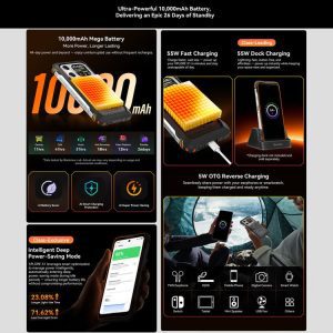 Pin Blackview XPLORE X1 10000mAh 9 Blackview XPLORE X1 7