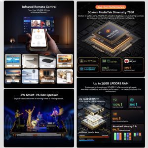 Blackview XPLORE X1 5G, 10000mAh, 12GB+256GB, 6.78 inch Android 15 Dimensity 7050 MT8791V/HZA Octa Core, OTG, NFC 30 Blackview XPLORE X1 8