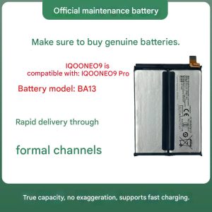 Pin Vivo iqoo neo9/ neo9 pro/ neo 9s pro BA13