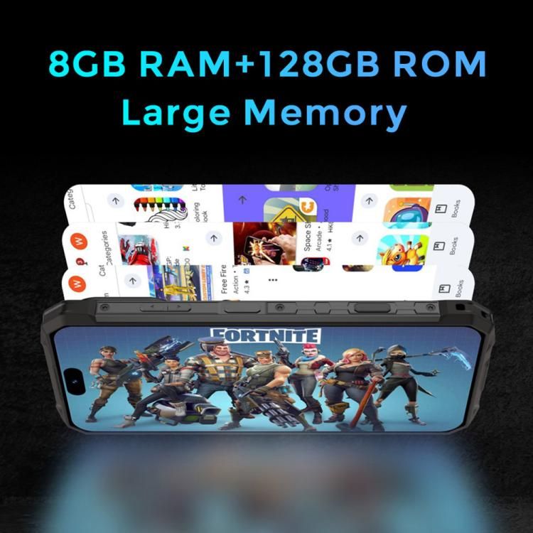 Điện thoại bền bỉ UNIWA F917 4G, 7500mAh chống nước, Camera chụp đêm, 8GB+128GB, màn hình 6.79 inch, Android 14, MediaTek MT6769 Helio G85 Octa Core, NFC 8 Điện thoại bền bỉ UNIWA F917 4G, 7500mAh chống nước, Camera chụp đêm, 8GB+128GB, màn hình 6.79 inch, Android 14, MediaTek MT6769 Helio G85 Octa Core, NFC - Ảnh 7