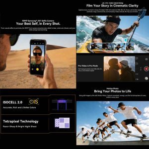 Điện thoại siêu bền Blackview ROCK 3, Camera chụp ảnh nhiệt, 8GB+256GB, 6.78 inch, 10000mAh, Android 16, chip MT8781 Helio G100 Octa Core, Mạng: 4G, OTG, NFC 28 Blackview ROCK 3 17