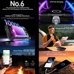 Điện thoại siêu bền Blackview ROCK 3, Camera chụp ảnh nhiệt, 8GB+256GB, 6.78 inch, 10000mAh, Android 16, chip MT8781 Helio G100 Octa Core, Mạng: 4G, OTG, NFC 32 Blackview ROCK 3 21