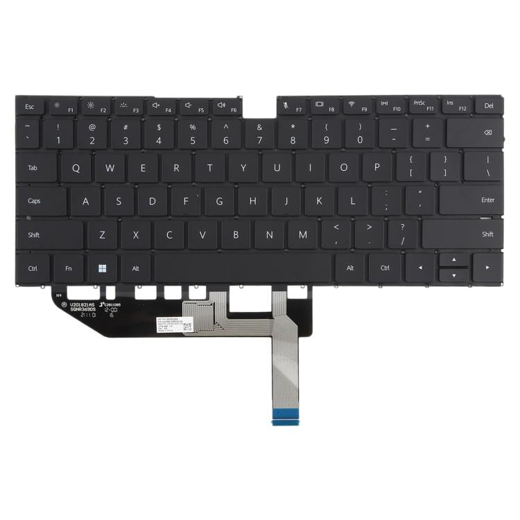 Bàn phím Huawei Matebook X EUL-W19 EUL-W19P EUL-W29P EUL-WX9 có đèn nền phiên bản Mỹ 5 Bàn phím Huawei Matebook X EUL-W19 EUL-W19P EUL-W29P EUL-WX9 có đèn nền phiên bản Mỹ - Ảnh 3