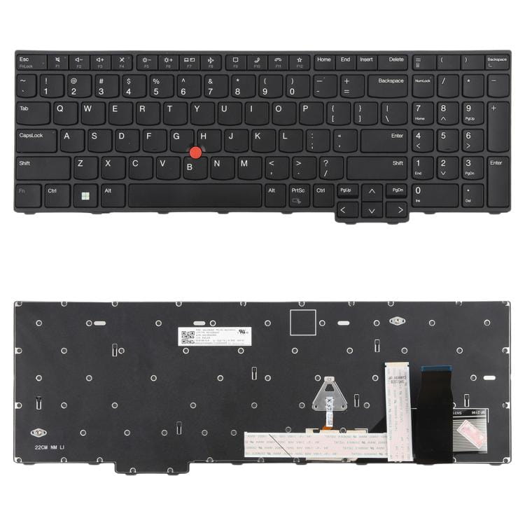 Bàn phím Lenovo Thinkpad T16 Gen1 P16S Gen1 L15 Gen3 có đèn nền và trỏ chuột phiên bản Mỹ 3 Bàn phím Lenovo Thinkpad T16 Gen1 P16S Gen1 L15 Gen3