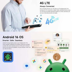 Máy tính bảng siêu bền Ulefone Rugking Pad 2 Pro, màn hình 10.1 inch, Android 16, chip xử lý Unisoc T7250 Octa Core, mạng 4G 42 Ulefone Rugking Pad 2 Pro 28