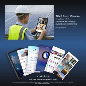 Máy tính bảng OUKITEL RT10 5G, chống nước IP68/IP69K, 12GB+512GB, màn hình 11 inch, Android 15, chip MTK Dimensity 7400X, hỗ trợ hai SIM 42 OUKITEL RT10 5G 18